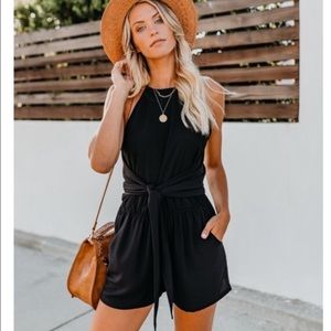 Vici What a Gem knot romper